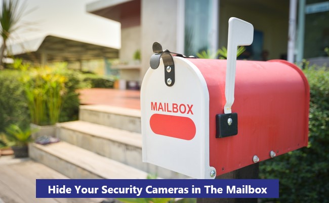 hide your security cameras in the mailbox