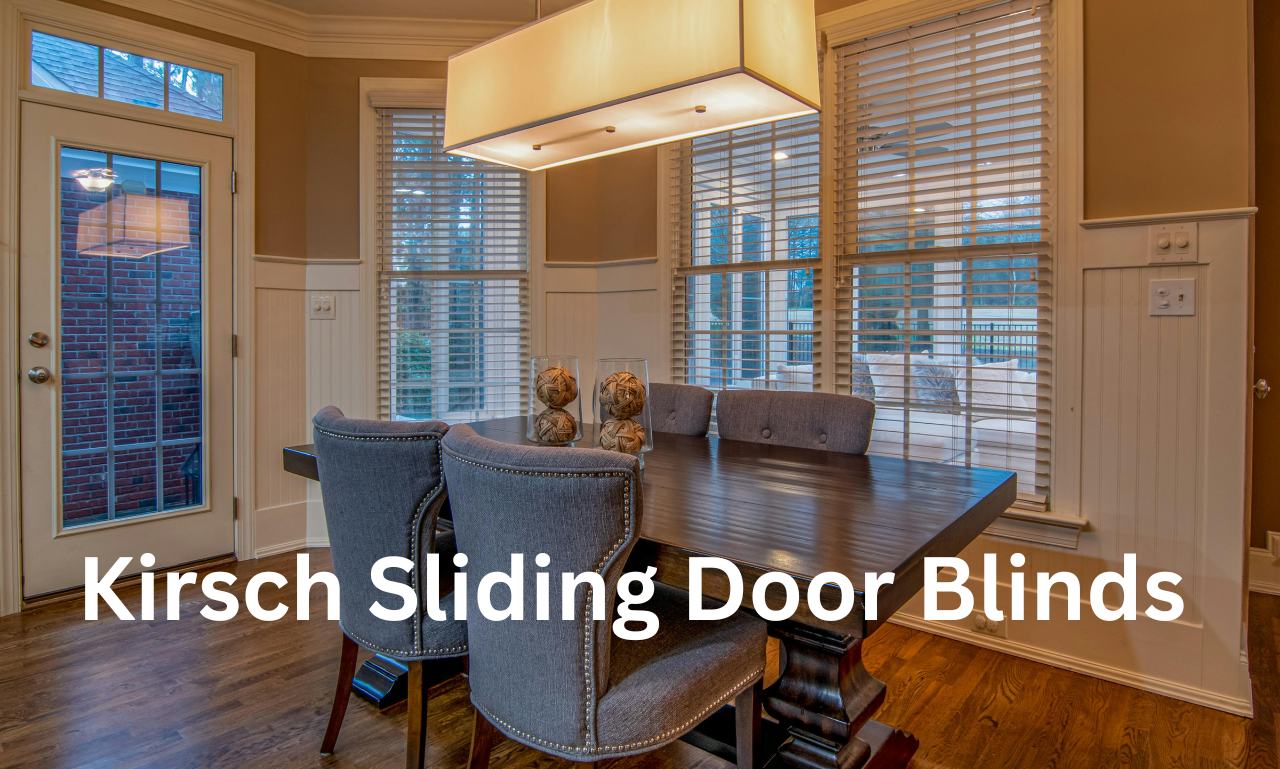 kirsch sliding door blinds